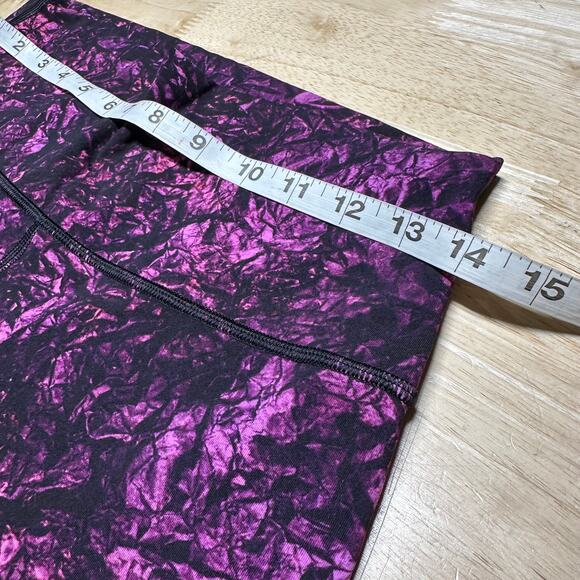 Lululemon Wunder Under High-Rise Tight Full-On Luxtreme Purple Camo Size 8 EUC - Picture 6 of 8